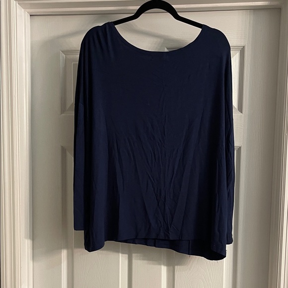Piko 1988 Navy Long Sleeve Top Small - Picture 3 of 4